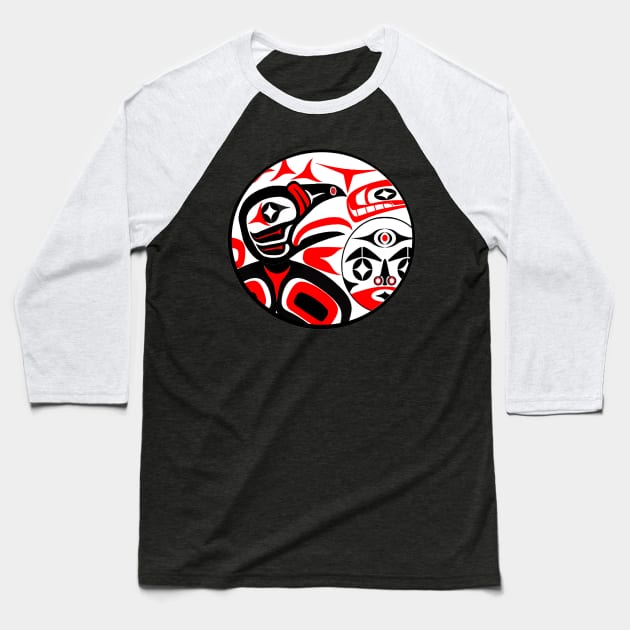 Raven Song Baseball T-Shirt by AROJA